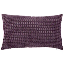 COUSSIN JACQUARD CHENILLE ZAIKA VIOLET 30X50CM