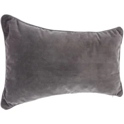 COUSSIN LILOU GRIS FONCE 30X50CM