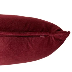 COUSSIN LILOU ROUGE GRENAT 30X50CM