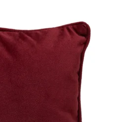 COUSSIN LILOU ROUGE GRENAT 30X50CM