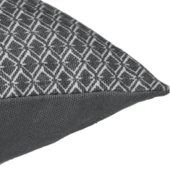 COUSSIN MOTIF OTTO GRIS 38X38CM