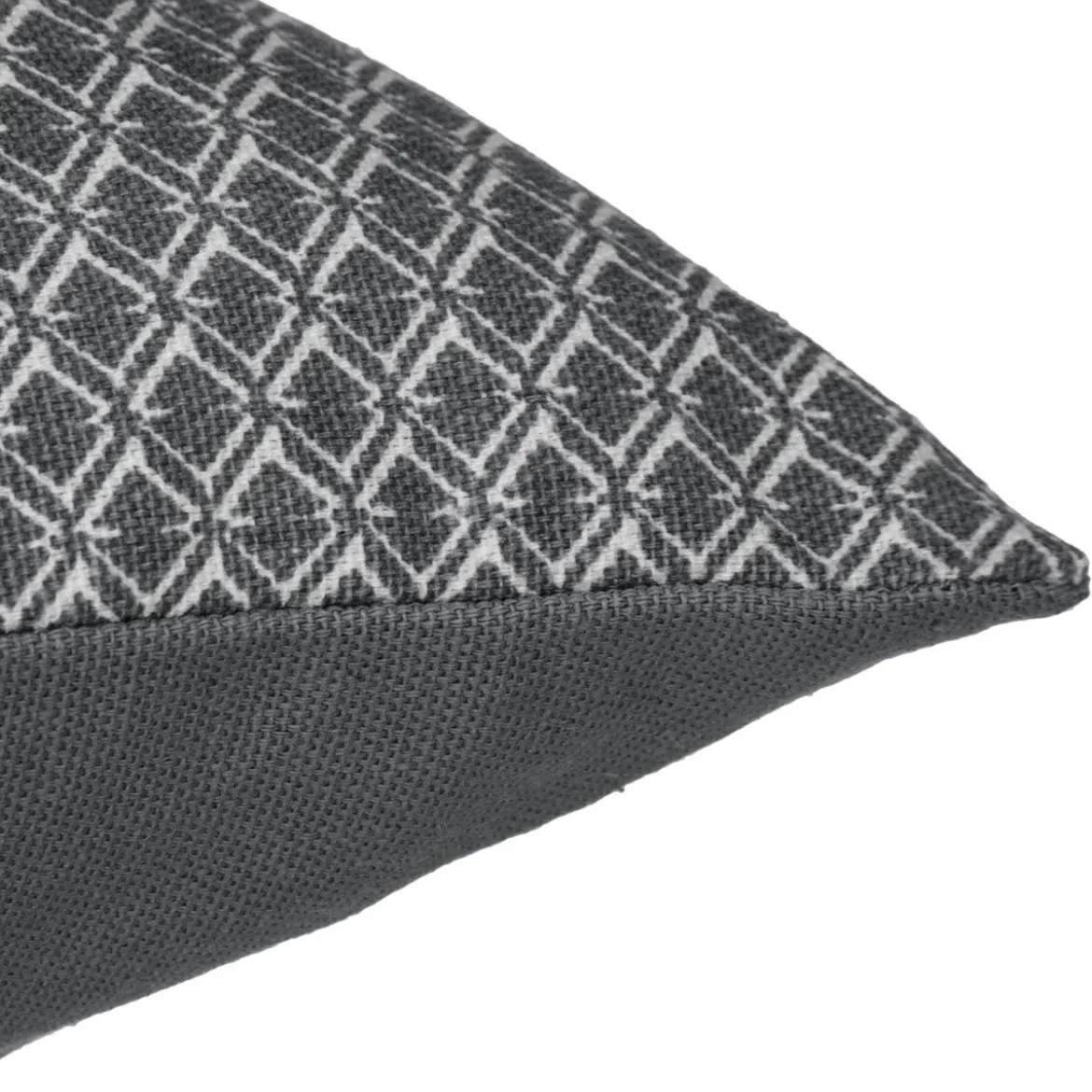 COUSSIN MOTIF OTTO GRIS 38X38CM