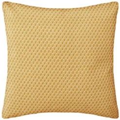 COUSSIN MOTIF OTTO OCRE 38X38CM
