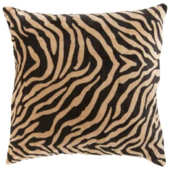 COUSSIN VELOURS JACQUARD TIGRE LYNRA 40X40CM