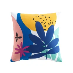 COUSSIN 45X45CM COTON IMPRIME PAPAYE