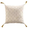 COUSSIN 40X40CM IMPRIME METALLISE RAFINA