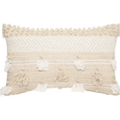 COUSSIN COTON SABLE CUIVRE 30X50CM