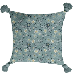 COUSSIN DEHOUSSABLE 40X40CM PONPOMS