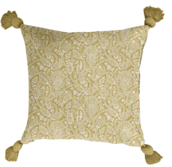 COUSSIN DEHOUSSABLE 40X40CM PONPOMS