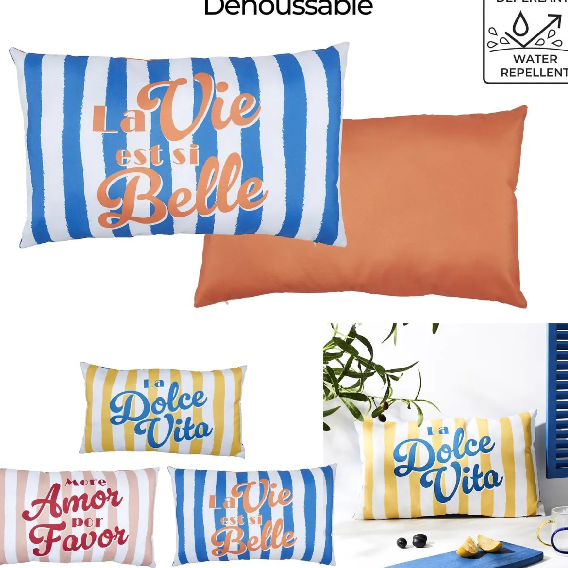 COUSSIN DEPERLANT DOLCE VITA 30X50CM