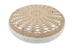 COUSSIN DE SOL MEKONG NATUREL DIAM 45X8CM