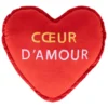 COUSSIN FORME COEUR AMOUR H.40CM