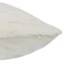 COUSSIN FOURRURE JACQUARD ARKA IVOIRE 50X80CM