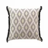 COUSSIN FRANGES 45X45CM POLYCOTON IMPRIME ORICIA