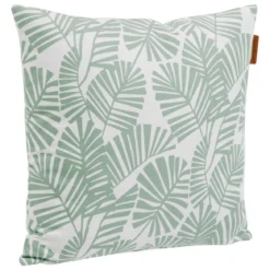 COUSSIN FYLIE 40X40CM PALMIER VERT DE GRIS