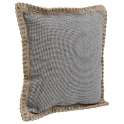 COUSSIN JORGIA 40X40CM ARDOISE
