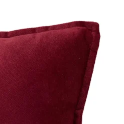 COUSSIN LILOU ROUGE GRENAT 45X45CM