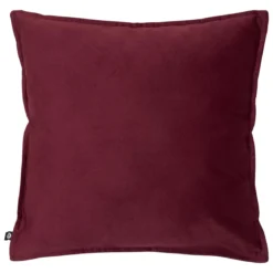 COUSSIN LILOU ROUGE GRENAT 45X45CM