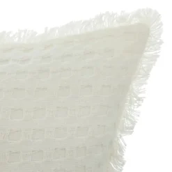 COUSSIN NID ABEILLE WIDDY BLANC 30X50CM