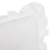 COUSSIN NOEUD FLEUR DE ROSE 30X50CM