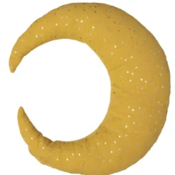 COUSSIN OYA LUNE OCRE