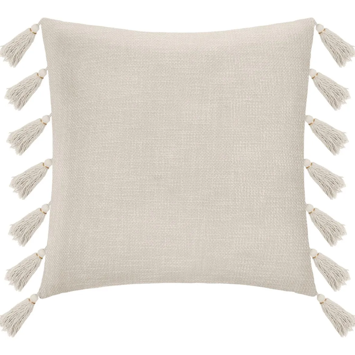 COUSSIN POMPON GYPSY IVOIRE 50X50CM