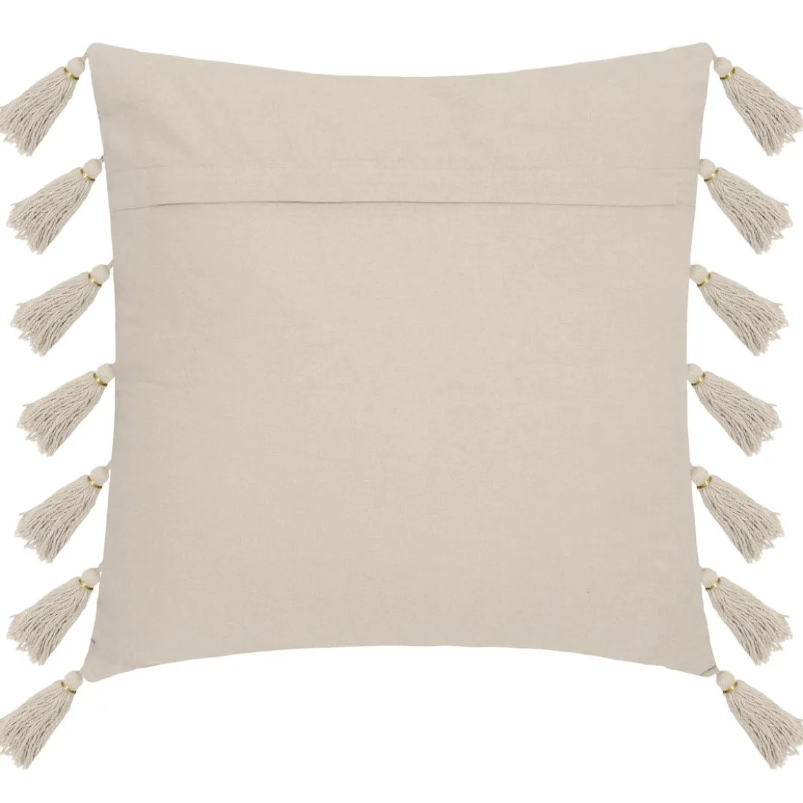 COUSSIN POMPON GYPSY IVOIRE 50X50CM