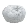 COUSSIN ROND APAISANT 55X25CM FLUFFY BLANC CHINE