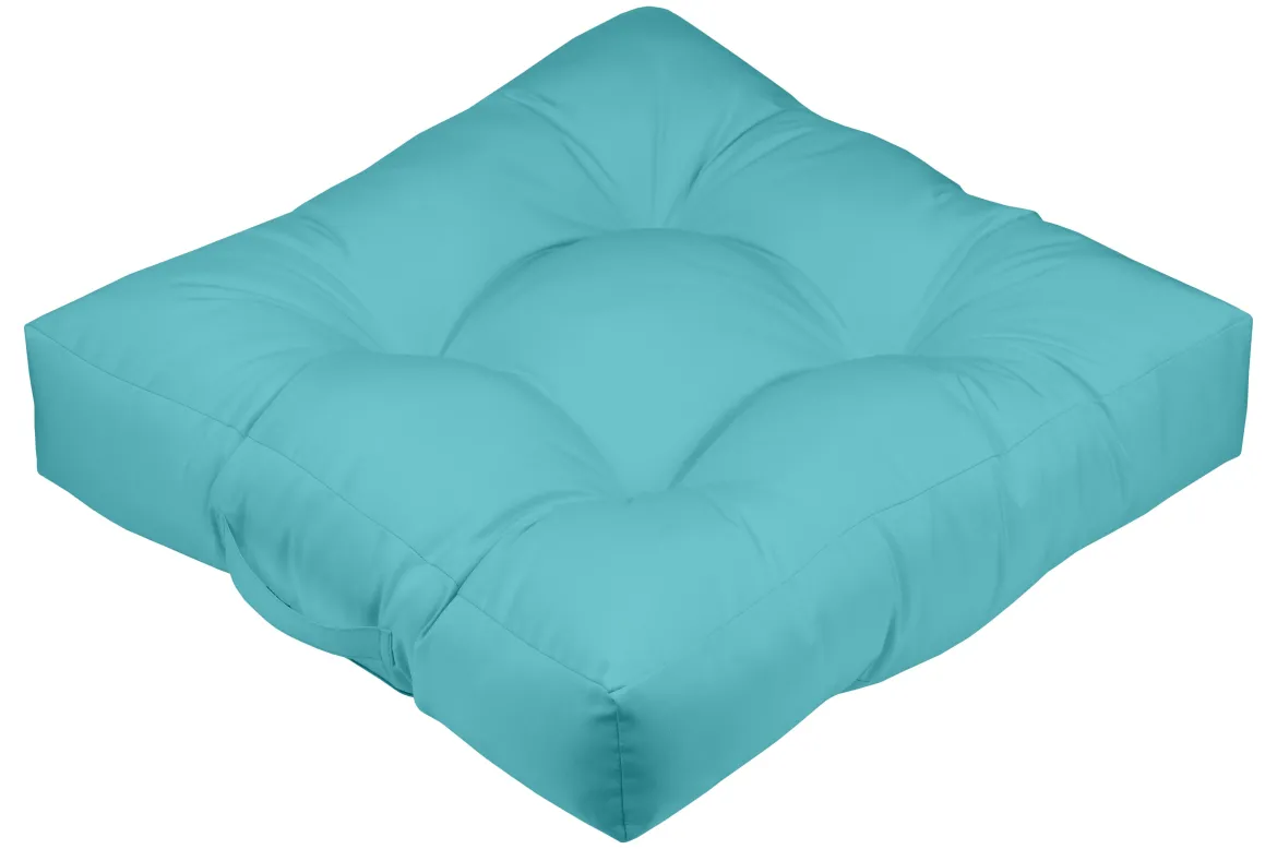 COUSSIN SOL HAWAI 60X60X12CM AQUA