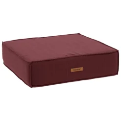 COUSSIN SOL KORAI 45X45CM BORDEAUX