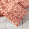 COUSSIN 40X40CM CARREAU CIMENT ROSE