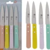 COUTEAU OFFICE 9CM MANCHE BOIS 2 RIVETS