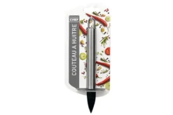 COUTEAU OUVRE HUITRES INOX