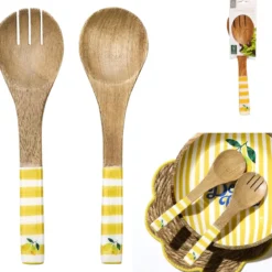 COUVERT A SALADE MANGUIER DOLCE VITA JAUNE