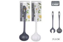 COUVERTS SALADE PLASTIQUE 2PCS