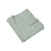 COUVERTURE GAZE DE COTON 75X75CM CELADON