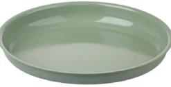 CREPIERE CERAMIQUE ALUMINIUM 28CM VERT