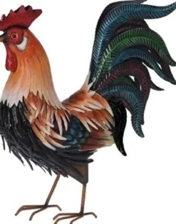 DECO JARDIN COQ 45CM