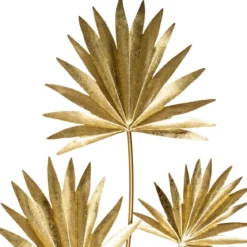 DECO METAL FEUILLE FEEL D.39X73CM
