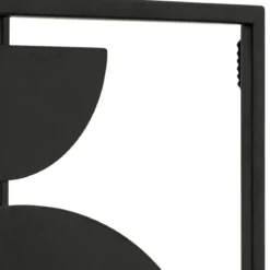 DECO MURALE LEOTIE METAL D.35X65CM