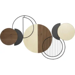 DECO MURALE METAL AENOR D.116X76CM
