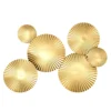 DECO MURALE METAL DORE