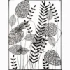 DECO MURALE METAL FEUILLES D.61X80CM