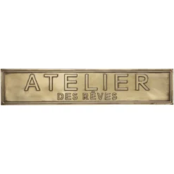 DECO MURALE METAL RILEY D.100X20CM