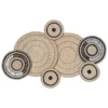 DECO MURALE ROSEAU LUMIERE D HIVER D.115X72CM