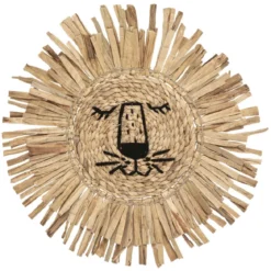 DECO MURALE TETE LION D.56CM