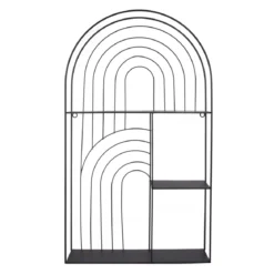 DECORATION MURALE FILAIRE NOIRE 40X70CM