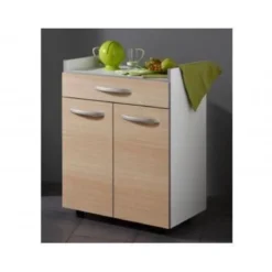 DESSERTE CHENE CLAIR 60CM