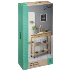 DESSERTE CUISINE BAMBOU