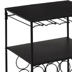 DESSERTE METAL PORTE BOUTEILLE